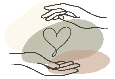 Zwei Hände mit Herz - Jennifer Gasch – Darmtherapeutin